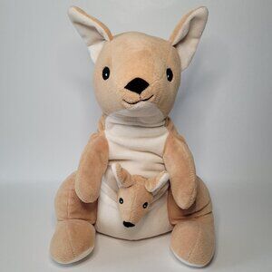 Warmies Microwavable Kangaroo & Joey Stuffed Animal Plush Weighted